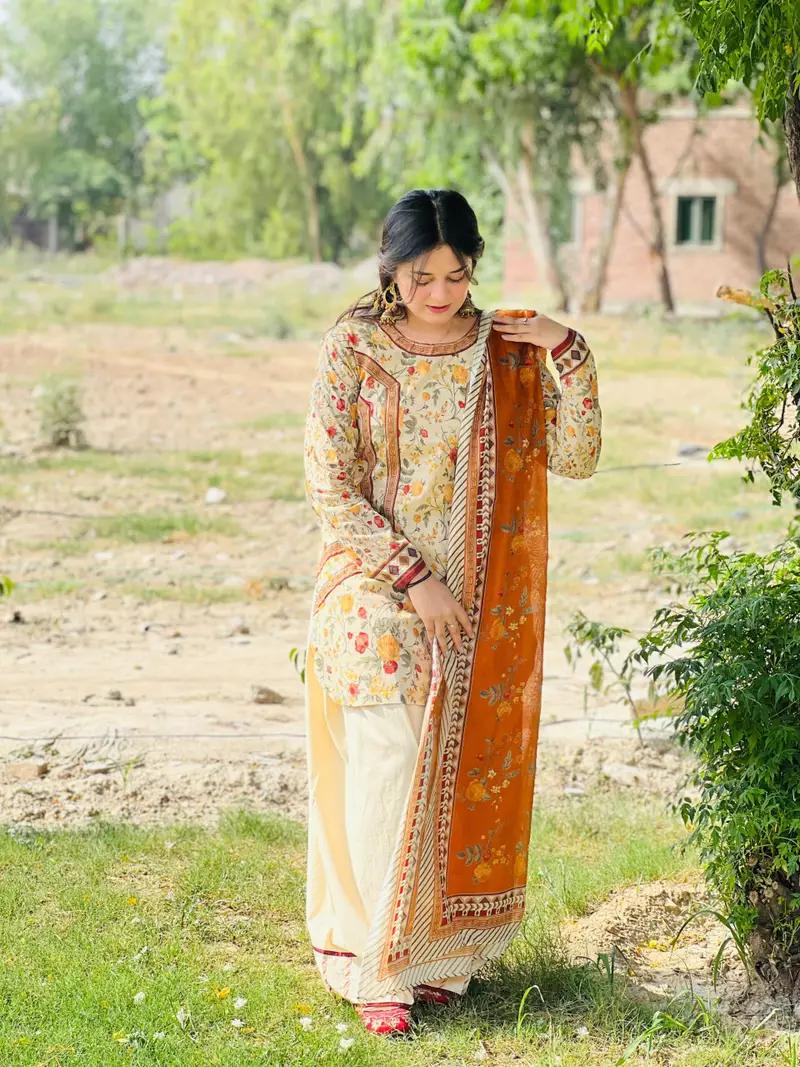 Mehar Lawn 3PC