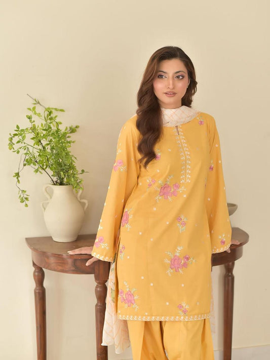 Sunaina Emb 3pc