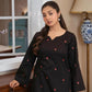 Black Floral Lawn 2pc