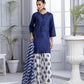 Blue Bloom Emb 3pc