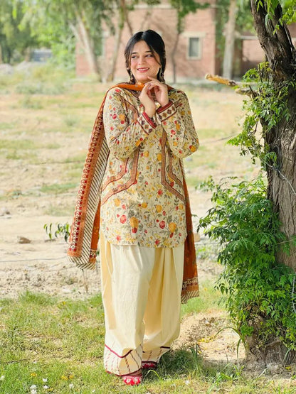 Mehar Lawn 3PC