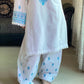 Whiteblue Emb 3pc