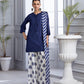 Blue Bloom Emb 3pc