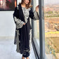 Tania Emb Black 3pc
