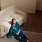 Eman Printed with Handwork 3pc