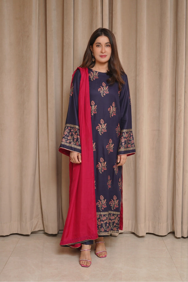 Nafees Printed 3pc