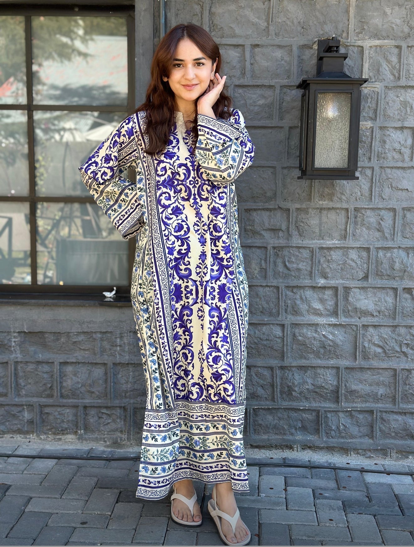 Yumna Printed 2pc Poly Lawn