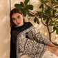 White Lime Emb 3pc - Riwaiti Rang